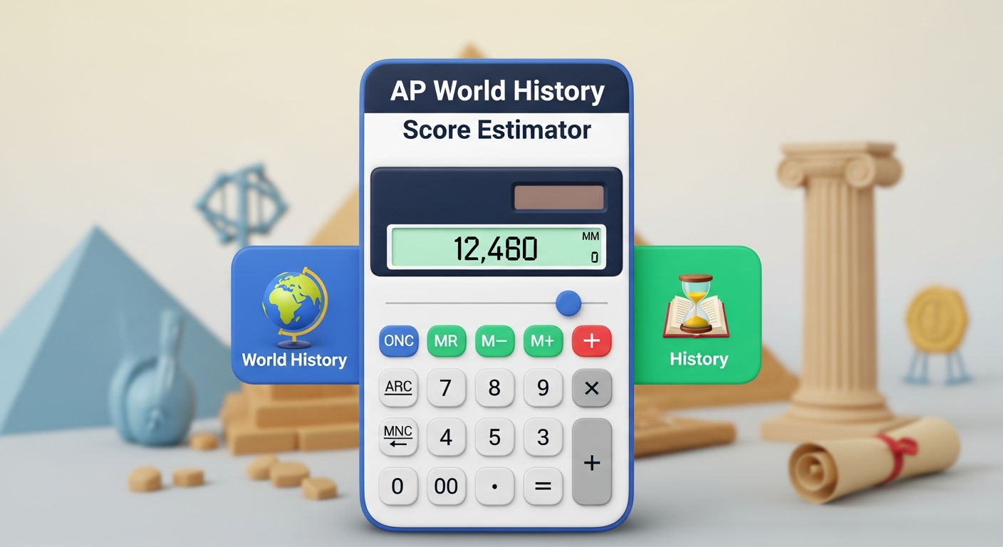 AP World Score Calculator: Estimate Your AP World History Exam Score with Confidence