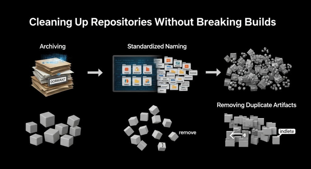 Step 2: Clean Up Repositories Without Breaking Builds