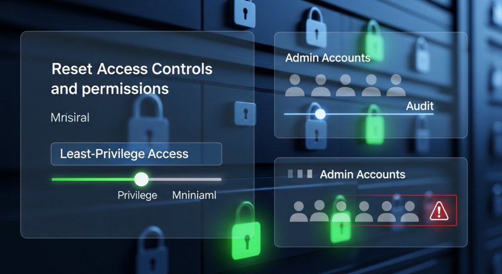 Step 3: Reset Access Controls and Permissions