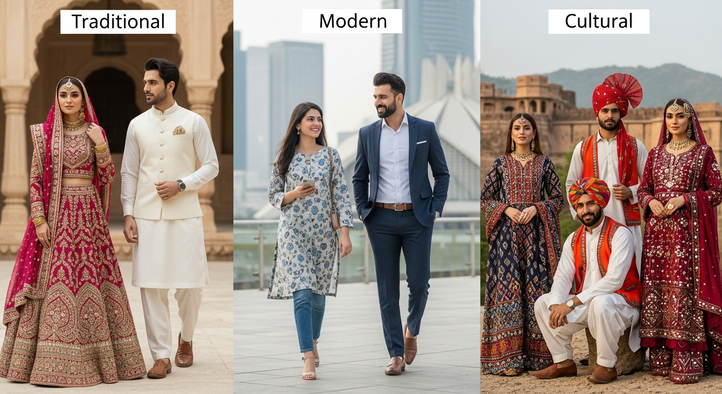 Dressing in Pakistan: Traditional, Modern, and Cultural Clothing Styles