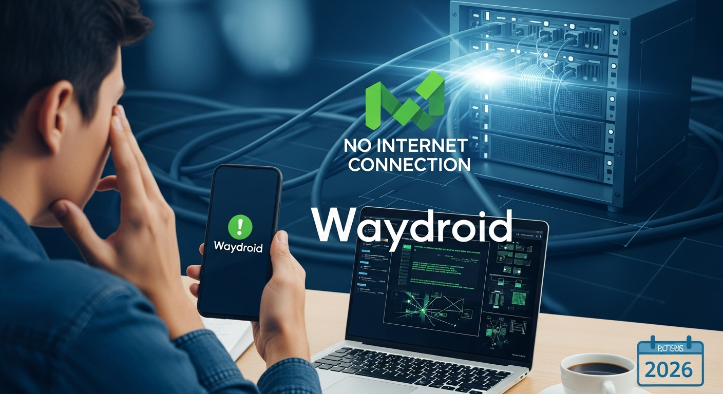 Waydroid Internet Not Working?