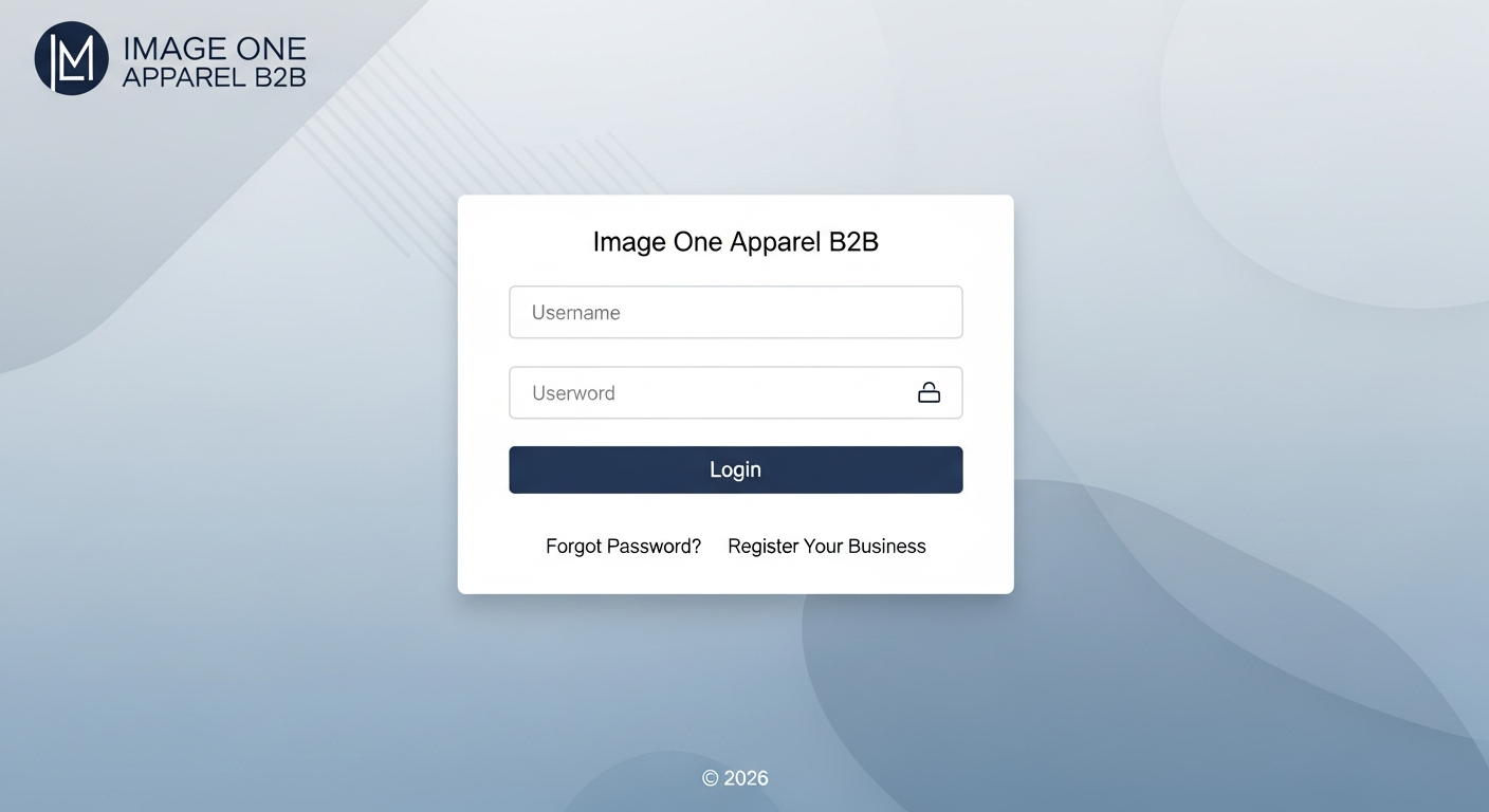 Image One Apparel B2B Login: Business Access Guide (2026)