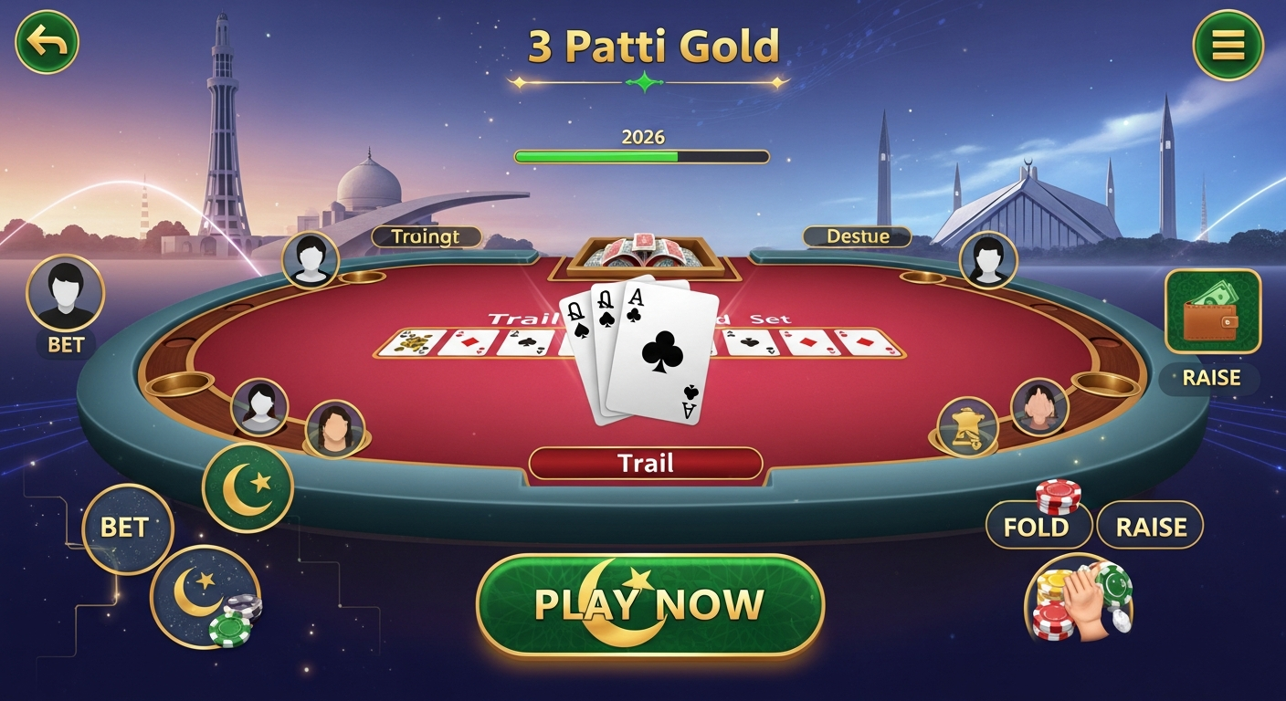 3 Patti Gold Online Play in Pakistan – Play & Withdraw (2026)