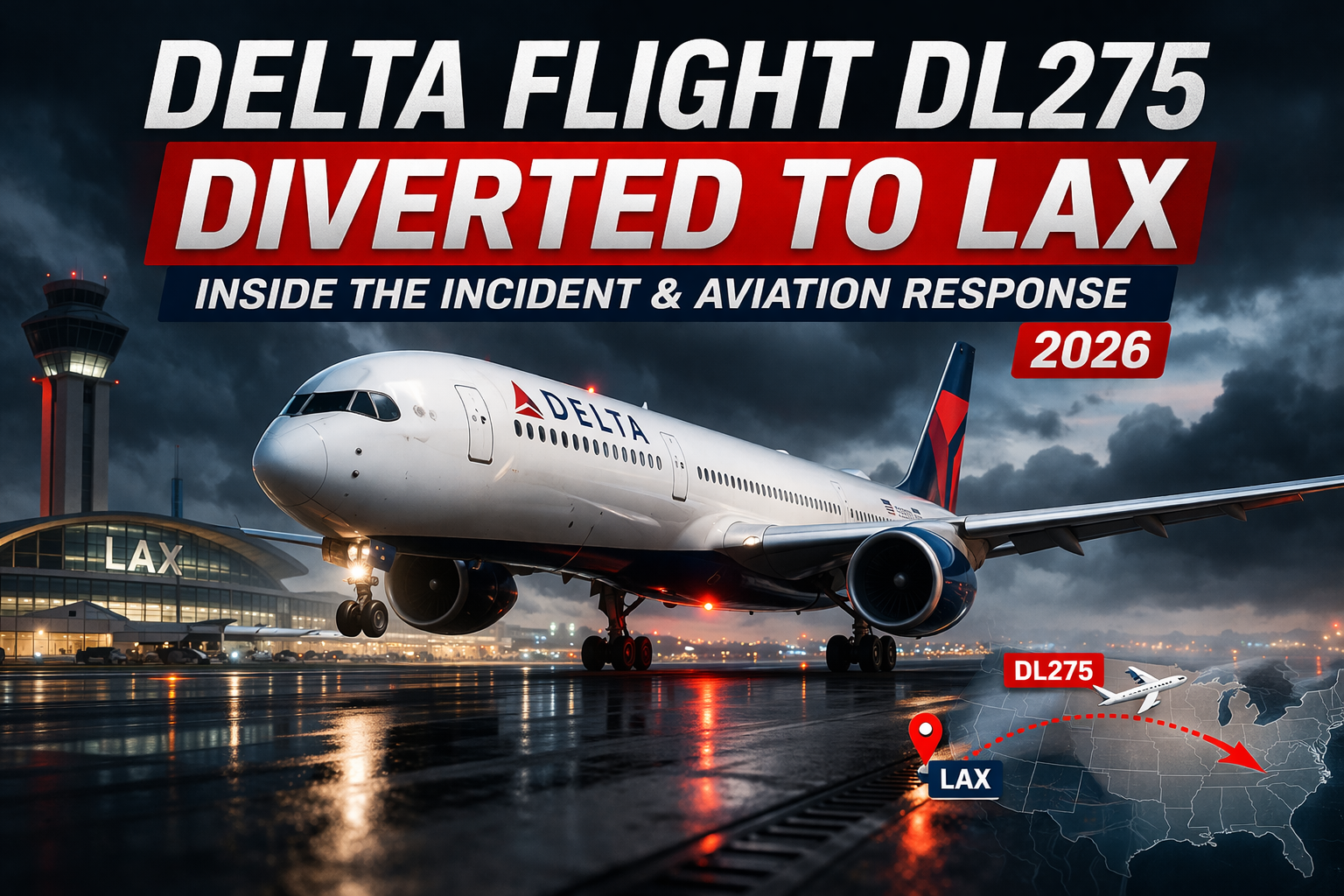 Delta DL275 Diversion to LAX: What Happened and Why It Matters in 2026