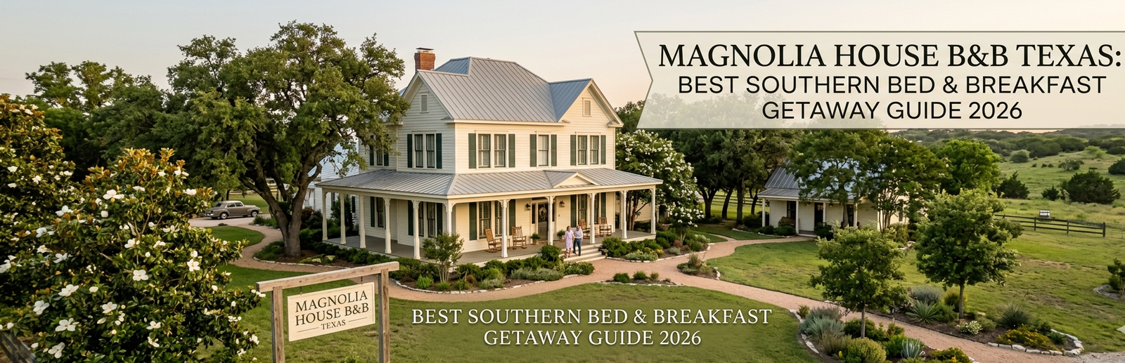 Magnolia House B&B Texas: Best Southern Bed & Breakfast Getaway Guide 2026