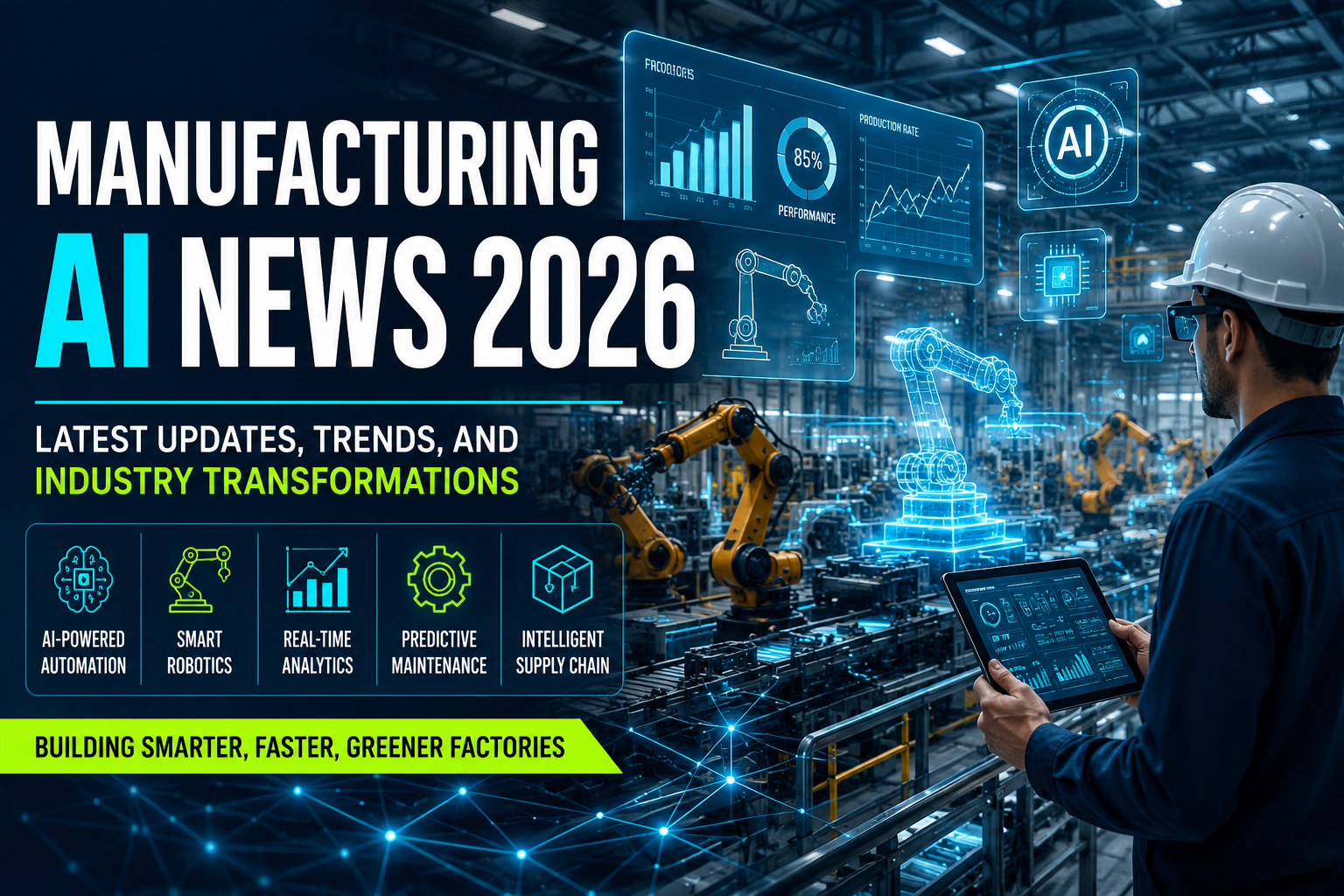 Manufacturing AI News 2026: Latest Updates, Trends, and Industry Transformations