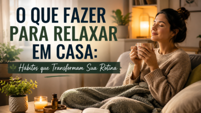 O Que Fazer Para Relaxar em Casa: Hábitos que Transformam Sua Rotina