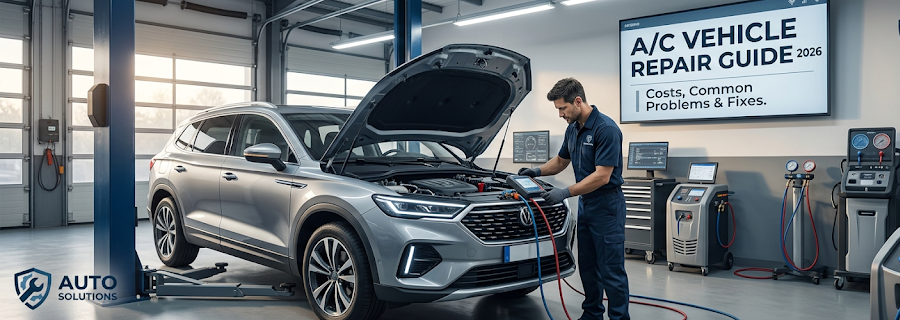 A/C Vehicle Repair Guide 2026: Costs, Common Problems & Fixes.