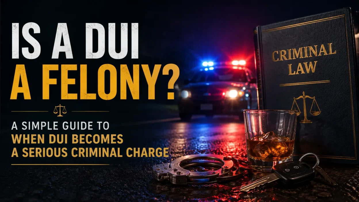 Is a DUI a felony? Guide to felony DUI laws and penalties.