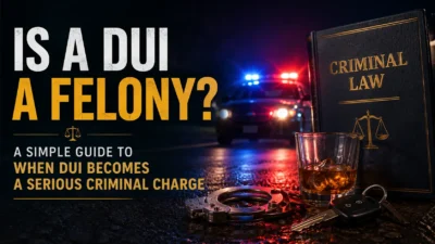 Is a DUI a felony? Guide to felony DUI laws and penalties.