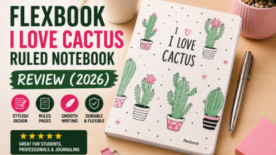 Flexbook I Love Cactus Ruled Notebook Review (2026)