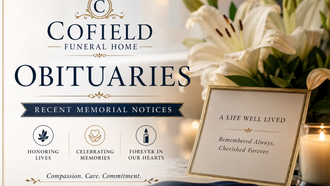 Cofield Funeral Home Obituaries | Recent Memorial Notices