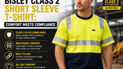 Bisley Class 2 Short Sleeve T-Shirt: Comfort Meets Compliance